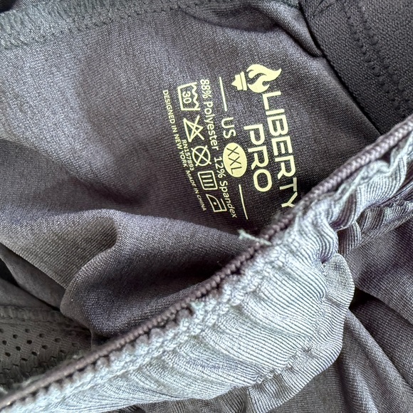 Liberty Women's Athletic Shorts - Navy Blue - Picture 3 of 6